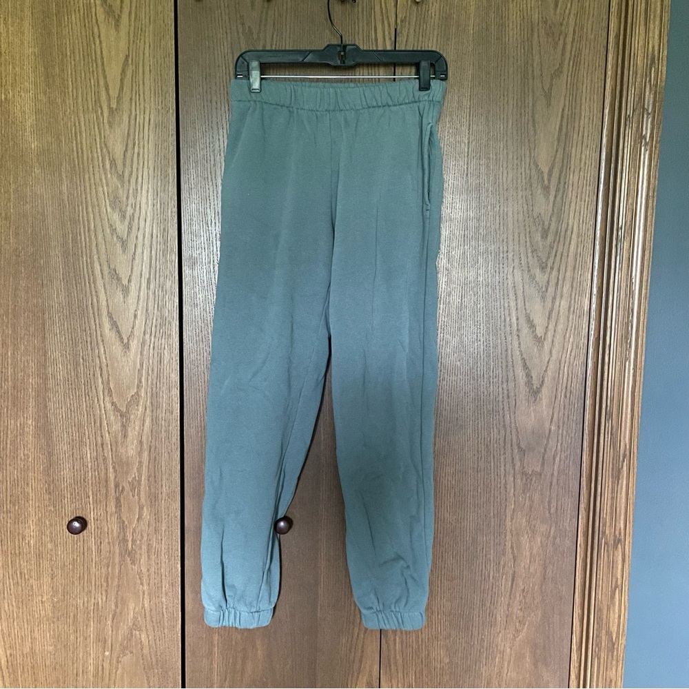 Brandy Melville Teal Jogger Sweatpants